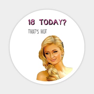 18 PARIS HILTON Magnet